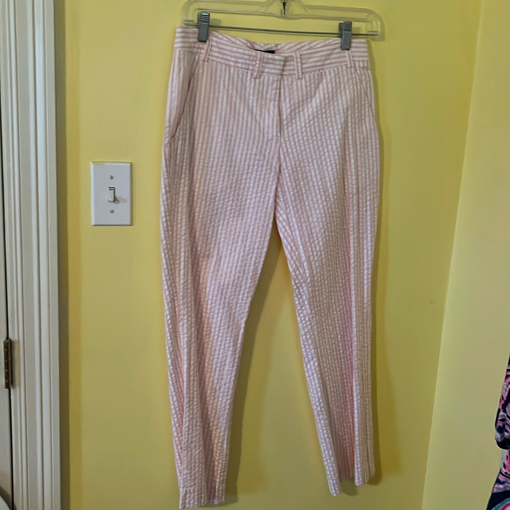 Tailor New York seersucker pants